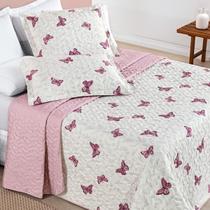 Kit Colcha Casa Xique Casal Queen Size Nyla Kit Cobre Leito