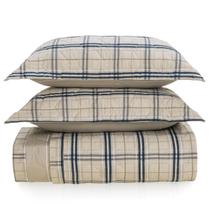 Kit Colcha Casal 200 Fios Karsten Hector Bege