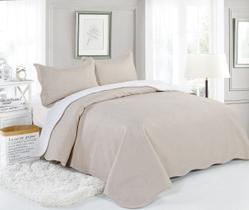 Kit Colcha Casal 3 Peças Patchwork Dupla Face 220x240 Premium Kit Colcha Casal 3 Peças Patchwork Dupla Face 220x240 Premium