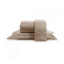 Kit Colcha Casal 300 Fios Constantine - Marken Fassi Bege Kit Colcha Casal 300 Fios Constantine - Marken Fassi Bege