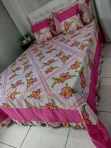 Kit Colcha Casal Bella 5 Peças Mônica ateliê Kit Colcha Casal Bella 5 Peças Mônica ateliê