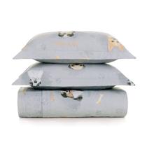Kit Colcha Casal Infantil 200 fios Karsten Dog 3 Pçs Kit Colcha Casal Infantil 200 fios Karsten Dog 3 Pçs