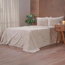 Kit Colcha Casal Luxor Jacquard 100% Poliéster 210x230cm Kit Colcha Casal Luxor Jacquard 100% Poliéster 210x230cm
