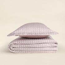 Kit Colcha Casal Mesh Taupe - ACASA