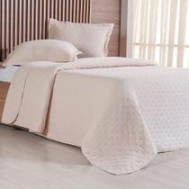 Kit Colcha Casal Miraggio New Soft 220x240cm Pêssego Claro