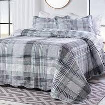 Kit Colcha Casal Patchwork Paris 03 Peças Kit Colcha Casal Patchwork Paris 03 Peças