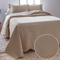 Kit Colcha Casal Ultrasonic Dyuri Jolitex Cobre Leito Dupla Face 220x240cm