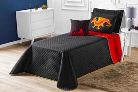 Kit Colcha Cobre Leito 05 peças Infantil Dupla face Solteiro