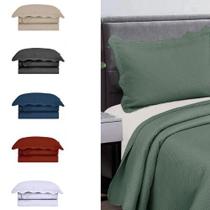 Kit Colcha Cobre Leito Cama Solteiro 2 pç Dupla Face 160x230 Kit Colcha Cobre Leito Cama Solteiro 2 pç Dupla Face 160x230