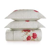 Kit Colcha / Cobre leito Casal 180 fios em Algodão - Karsten Kit Colcha / Cobre leito Casal 180 fios em Algodão - Karsten