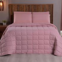 Kit Colcha Cobre Leito Casal Padrão Malha 100% Algodão 6 Peças Dupla Face Completo Cama Luxo Kit Colcha Cobre Leito Casal Padrão Malha 100% Algodão 6 Peças Dupla Face Completo Cama Luxo