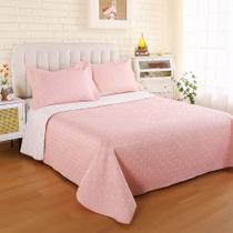 Kit Colcha / Cobre leito Casal Poa - Sultan