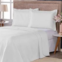 Kit Colcha Cobre Leito Casal Queen 3 Pçs Dupla Face 200 Fios