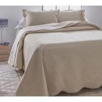 Kit Colcha Cobre Leito Casal Ultrasonic Dyuri 220x240cm