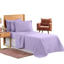 Kit Colcha Cobre Leito Cocha Jogo Roupa Cama Solteiro 2 Pçs Matelado Basico Simples Quarto Lilas Kit Colcha Cobre Leito Cocha Jogo Roupa Cama Solteiro 2 Pçs Matelado Basico Simples Quarto Lilas