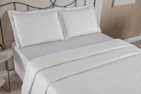 Kit Colcha Cobre Leito Dubai Casal Queen 3 Peças Para Cama Box Kit Colcha Cobre Leito Dubai Casal Queen 3 Peças Para Cama Box