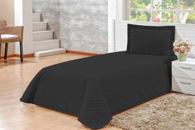 Kit Colcha Cobre-leito Felipe Solteiro 2 Peças Colcha Ideal Para cama Box Microfibra