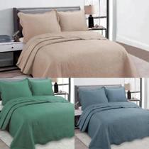 Kit Colcha Cobre Leito Fiore king 3 Peças