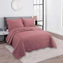 Kit Colcha Cobre Leito Fiore Solteiro Dupla Face 2 Peças