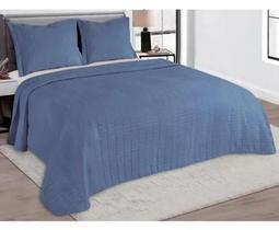 Kit Colcha Cobre Leito Galeria Casal 3 Peças