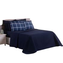 Kit Colcha Cobre Leito Jogo Roupa Cama Edredom Casal Super King 5 Pçs Dupla Face Matelado Macio Fofo Kit Colcha Cobre Leito Jogo Roupa Cama Edredom Casal Super King 5 Pçs Dupla Face Matelado Macio Fofo