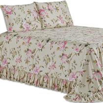 Kit Colcha Cobre Leito King 400 Fios Toque Macio 3 Peças com Porta Travesseiro - Vianelli