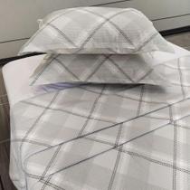 Kit Colcha / Cobre Leito King Piquet Estampado Dohler Madras