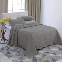 Kit Colcha / Cobre Leito King Ultrasonic 3D - Jolitex Fendi Kit Colcha / Cobre Leito King Ultrasonic 3D - Jolitex Fendi