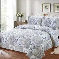 Kit Colcha / Cobre Leito King Ultrassonic Estampado Sultan