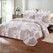 Kit Colcha / Cobre Leito King Ultrassonic Estampado Sultan