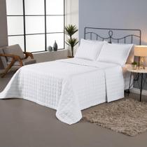 Kit Colcha Cobre Leito Matelado Casal King Size 3 Peças Dupla Face Soft Kit Colcha Cobre Leito Matelado Casal King Size 3 Peças Dupla Face Soft