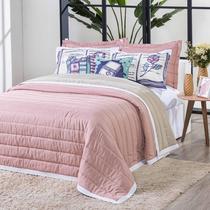 Kit Colcha Cobre Leito Matelado Casal Queen Size 7 peças Future