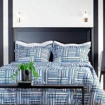 Kit Colcha Cobre Leito Queen 180 Fios Andreza Conexion Kit Colcha Cobre Leito Queen 180 Fios Andreza Conexion