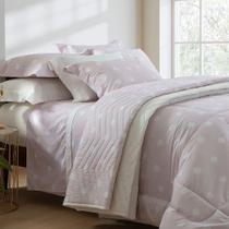 Kit Colcha / Cobre leito Queen 200 fios Vintage - Kacyumara Kit Colcha / Cobre leito Queen 200 fios Vintage - Kacyumara