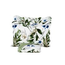 Kit Colcha Cobre Leito Queen 3 Pçs Estampado Coleção Aria