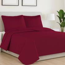 Kit Colcha Cobre Leito Queen 3 Peças Toque Macio Várias Cores Sol e Lua Habitat