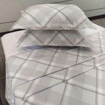 Kit Colcha / Cobre leito Queen Estampado Piquet - Dohler - Dohler s.a.