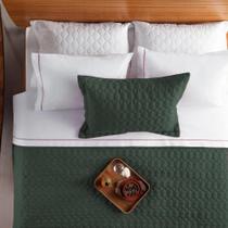 Kit Colcha / Cobre Leito Queen Prestige - Andreza Verde Kit Colcha / Cobre Leito Queen Prestige - Andreza Verde