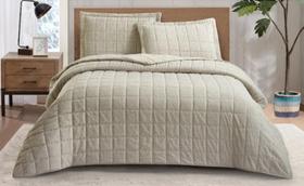 Kit Colcha Cobre Leito Queen Sonhare Linho Sultan 3Peças