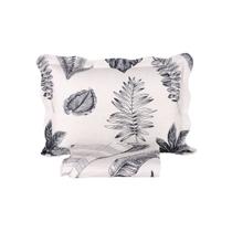 Kit Colcha Cobre Leito Solteiro 2 Pçs Estampado Coleção Capri