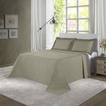 Kit Colcha Cobre-leito Solteiro Bouti de Microfibra Ultrasonic Stone Tekstil