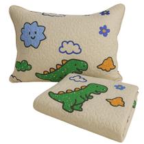 Kit Colcha Cobre Leito Solteiro Bouti Kids Infantil Matelado Premium