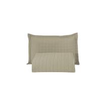 Kit Colcha Cobre Leito Solteiro c/ Porta Travesseiro Matelado - 2 Peças Kit Colcha Cobre Leito Solteiro c/ Porta Travesseiro Matelado - 2 Peças