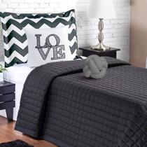 Kit Colcha Cobre Leito Solteiro Infantil Juvenil Matelado com Almofada Nó 05 Peças Isabela