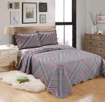 Kit Colcha Cobre Leito Solteiro Patchwork Evolution Sultan 02 Peças Bill Kit Colcha Cobre Leito Solteiro Patchwork Evolution Sultan 02 Peças Bill