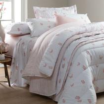 Kit Colcha / Cobre leito Solteiro Sonhare Estampado - Sultan