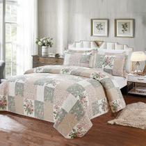 Kit Colcha / Cobre leito Solteiro Ultrassonic Estampado - Sultan