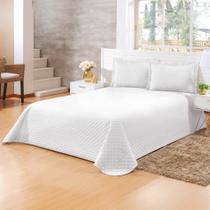 Kit Colcha Cobre Leito Super King Size 3 Peças 170 Fios Gigante Premium Com Porta Travesseiro