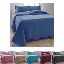 Kit Colcha De Cama Box Casal 2 Peças Dupla Face - Jolitex Kit Colcha De Cama Box Casal 2 Peças Dupla Face - Jolitex