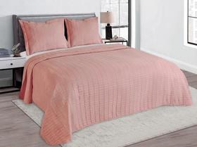 Kit Colcha De Cama Galeria Box Solteiro 2 Peças Dupla Face Camesa